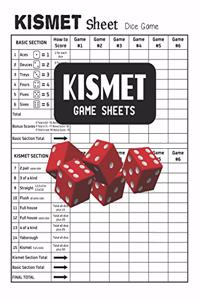 Kismet Game Sheets