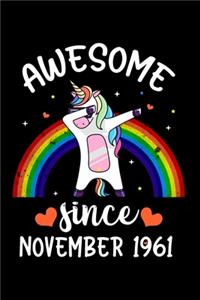 Awesome Since November 1961