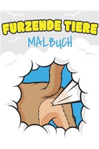 Furzende Tiere Malbuch
