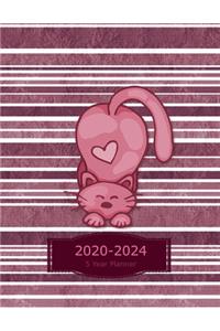 2020-2024 5 Year Monthly Planner