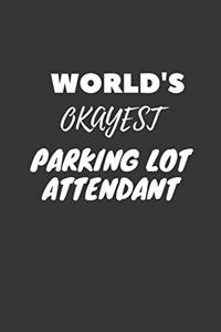 Parking Lot Attendant Notebook