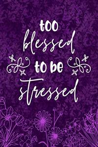 Too Blessed To Be Stressed