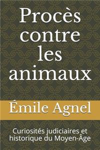 Procès contre les animaux