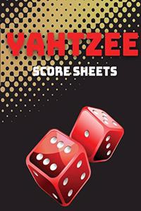 Yahtzee Score Sheets