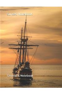 Sunset Notebook