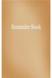 Reminder Book