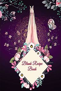 Blank Recipe Book