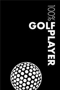 Golf Player Notebook