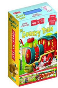 My Country Train Head to Tail Floor Pyzz