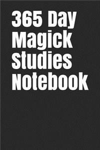 365 Day Magick Studies Notebook
