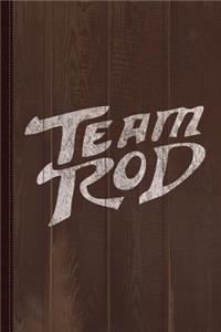 Team Rod Vintage Black Journal Notebook