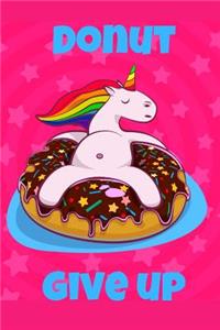 Donut Give Up