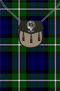 Clan Forbes Tartan 100 Page Journal/Notebook