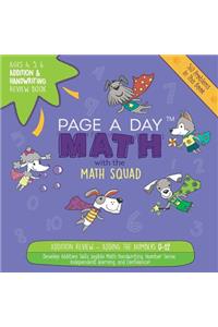 Page a Day Math Addition & Handwriting Review Book: Practice Adding 0-12