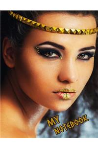 My Notebook: 185 Lined Pages, Large Size 8 1/2 X 11