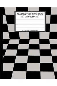 Unruled Composition Notebook 8