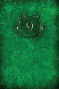 Monogram 9 Blank Book