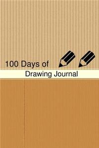 100 Days of Drawing Journal