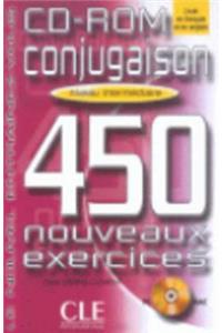 Conjugaison 450 Exercises CD-ROM (Intermediate)