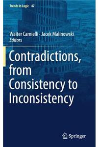 Contradictions, from Consistency to Inconsistency