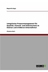 Integriertes Prozessmanagement für Qualität, Umwelt- und Arbeitsschutz in kleinen und mittleren Unternehmen