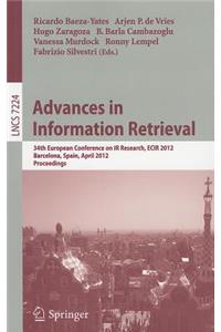 Advances in Information Retrieval: 34th European Conference on IR Research, ECIR 2012, Barcelona, Spain, April 1-5, 2012, Proceedings