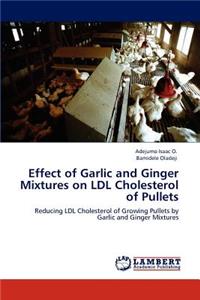 Effect of Garlic and Ginger Mixtures on LDL Cholesterol of Pullets