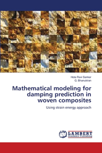 Mathematical modeling for damping prediction in woven composites
