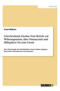 Griechenlands Exodus. Vom Beitritt zur Währungsunion, über Finanzcrash und Hilfspakete bis zum Grexit