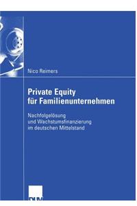 Private Equity Für Familienunternehmen