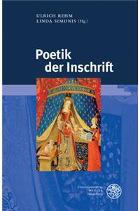 Poetik Der Inschrift