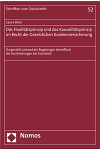 Das Finalitatsprinzip Und Das Kausalitatsprinzip Im Recht Der Gesetzlichen Krankenversicherung