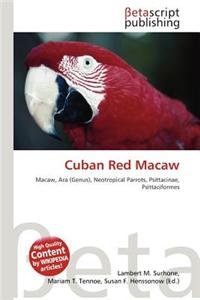 Cuban Red Macaw