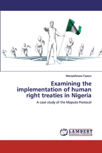 Examining the implementation of human right treaties in Nigeria