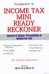 Income Tax Mini Ready Reckoner