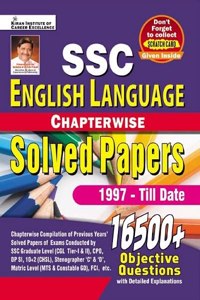 Ssc English Language Chapterwise Solved Papers 16500+ Objective Questions (English Medium)(3911)