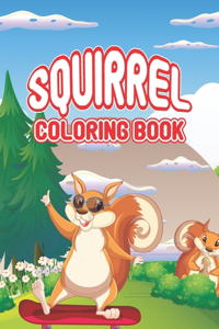 Squirrel Coloring Book