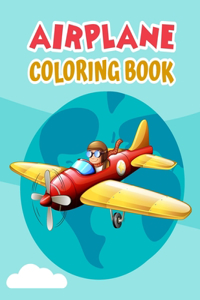 Airplane Coloring Book