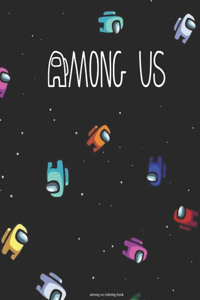 Among us coloring book