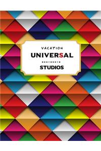 Universal Studios Vacation Planner: Universal Itinerary Pockets for Travel Agenda Organizer and Holiday Journal Notebook (Record Trip Planning) Activities Family Diary