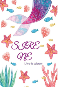 Libro da colorare sirene