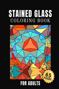 Stained Glass Coloring Book For Adults