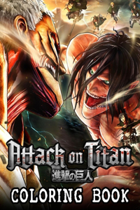 Attack On Titan Coloring Book