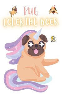 Pug Coloring Book