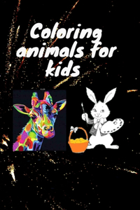 Coloring animals for kids