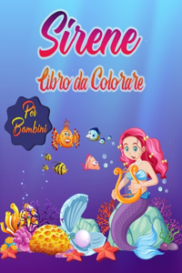 Sirene Libro da Colorare per Bambini