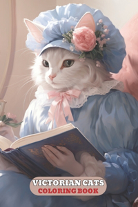 Victorian Cats Coloring Book