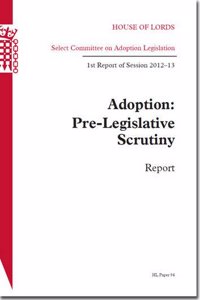 Adoption: Pre-Legislative Scrutiny