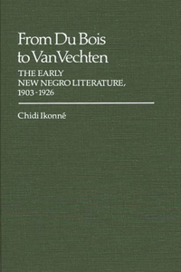 From Du Bois to Van Vechten