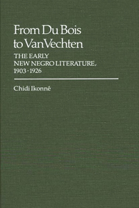From Du Bois to Van Vechten